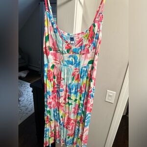 Old Navy floral midi dress